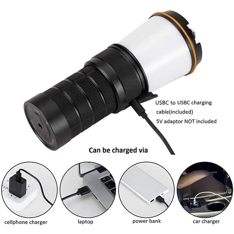 Sofirn Anduril 2.0 LT1 USB C Rechargeable Lantern Camping Light 8* LH351D Flashlight Outdoor Torch