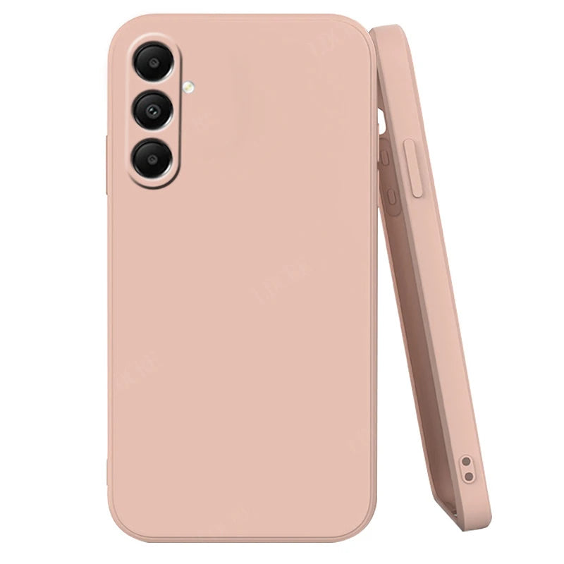For Samsung Galaxy A05S Case Cover Samsung A05S Capas Liquid Silicone Soft TPU Cover Samsung A14 A34 A54 A24 A25 A05 A05S Fundas