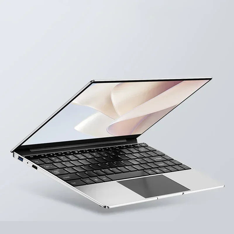 14.1" Ultra Slim Laptop 16GB RAM 2TB SSD Intel N3700 Notebook Gamer 1920*1080 Display Office Study Computer PC Windows 11 Pro