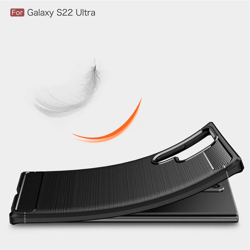 For Case Samsung Galaxy S22 Ultra Cover For Samsung S22 Ultra Coque Bumper Shockproof TPU Case Samsung S22 S23 Ultra Plus Fundas