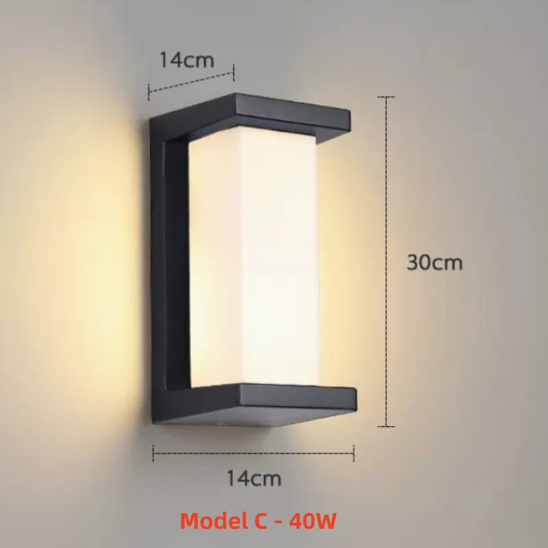 Extra Large LED outdoor lights waterproof IP65 Motion Sensor light led outdoor wall light outdoor lighting outdoor wall lamp