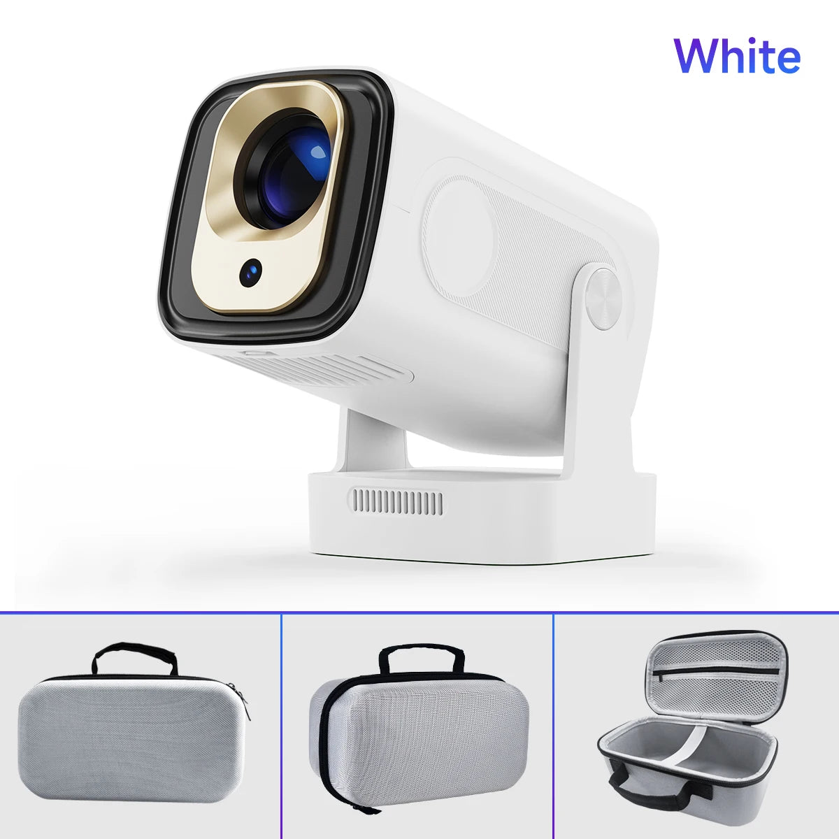 Magcubic HY310 Android 11 Projector 4K Native 1080P Auto Focus 330ANSI Dual Wifi with Air Mouse Voice Assistant Built Speaker