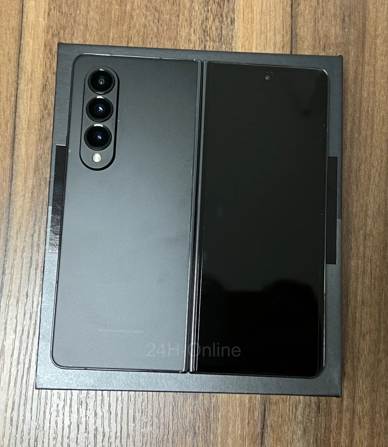 Samsung Galaxy Z Fold4 Fold 4 5G F936B Global Version 7.6" AMOLED 12GB RAM 256/512GB ROM Snapdragon NFC 99% New Cell Phone