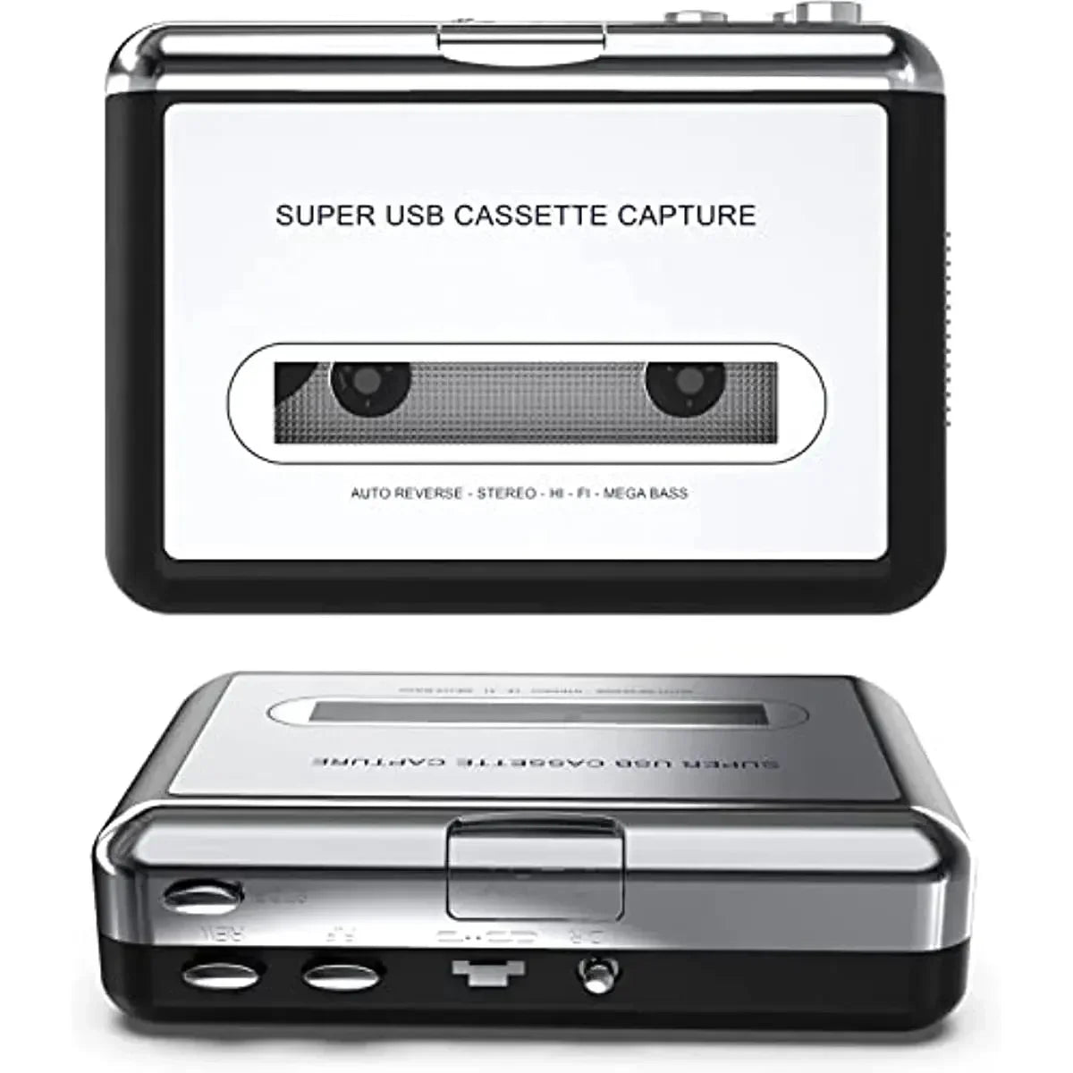 Walkman Cassette Player to MP3 CD Converter Audio Music Player Compatible with Laptop PC Computer Convert Cassette to Digital