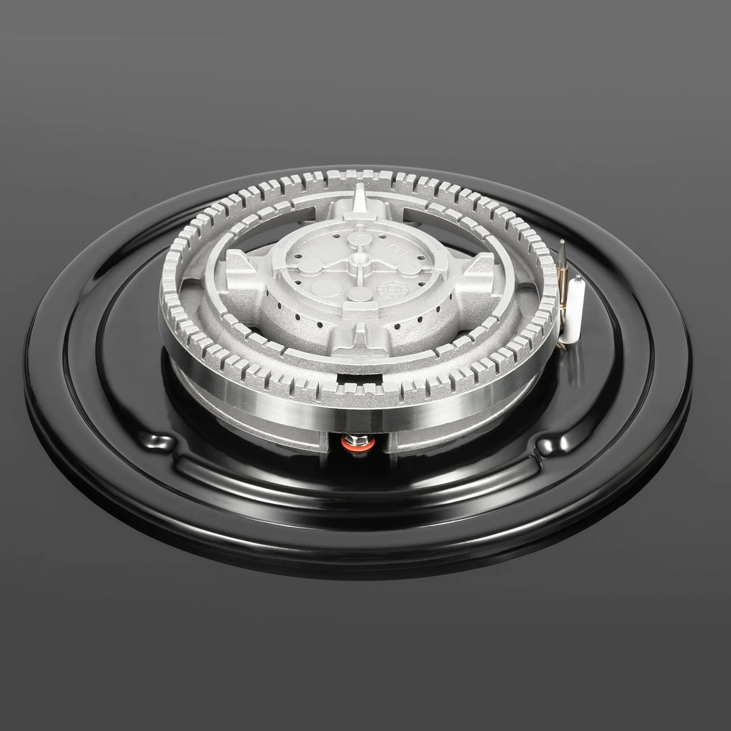 35.4*20.1*2.4 Inch Kitchen Built-in Countertop Gas Cooktop with 5 Burners Tempered Glass Panel Easy to Clean Quick Start