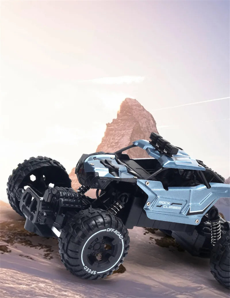 Alloy High-Speed Drift 2.4GH Radio Controlled Toy Vehicles Car Charging Remote Control For Kids Children Boys Creative Cool Gift