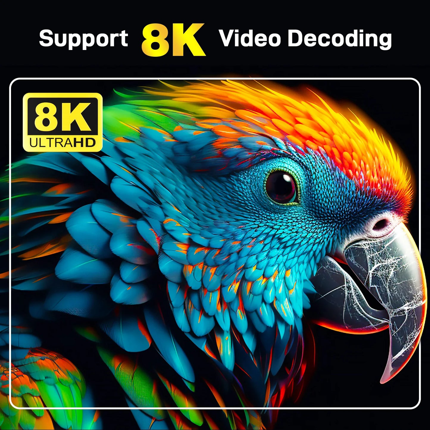 TV98 Pro TV Box Android 14 Support HD 8K4K Video 5G Dual Wifi BT5.2 Voice Remote Control Player Allwinner H313 Smart TV Box iptv