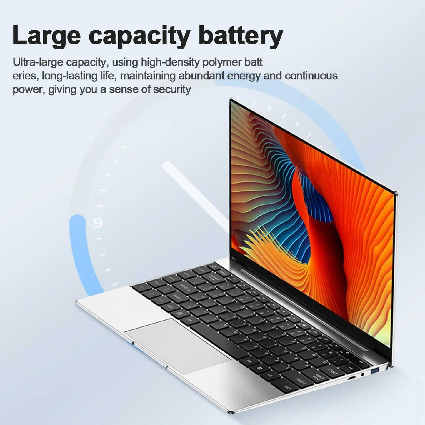 14.1" Ultra Slim Laptop 16GB RAM 2TB SSD Intel N3700 Notebook Gamer 1920*1080 Display Office Study Computer PC Windows 11 Pro