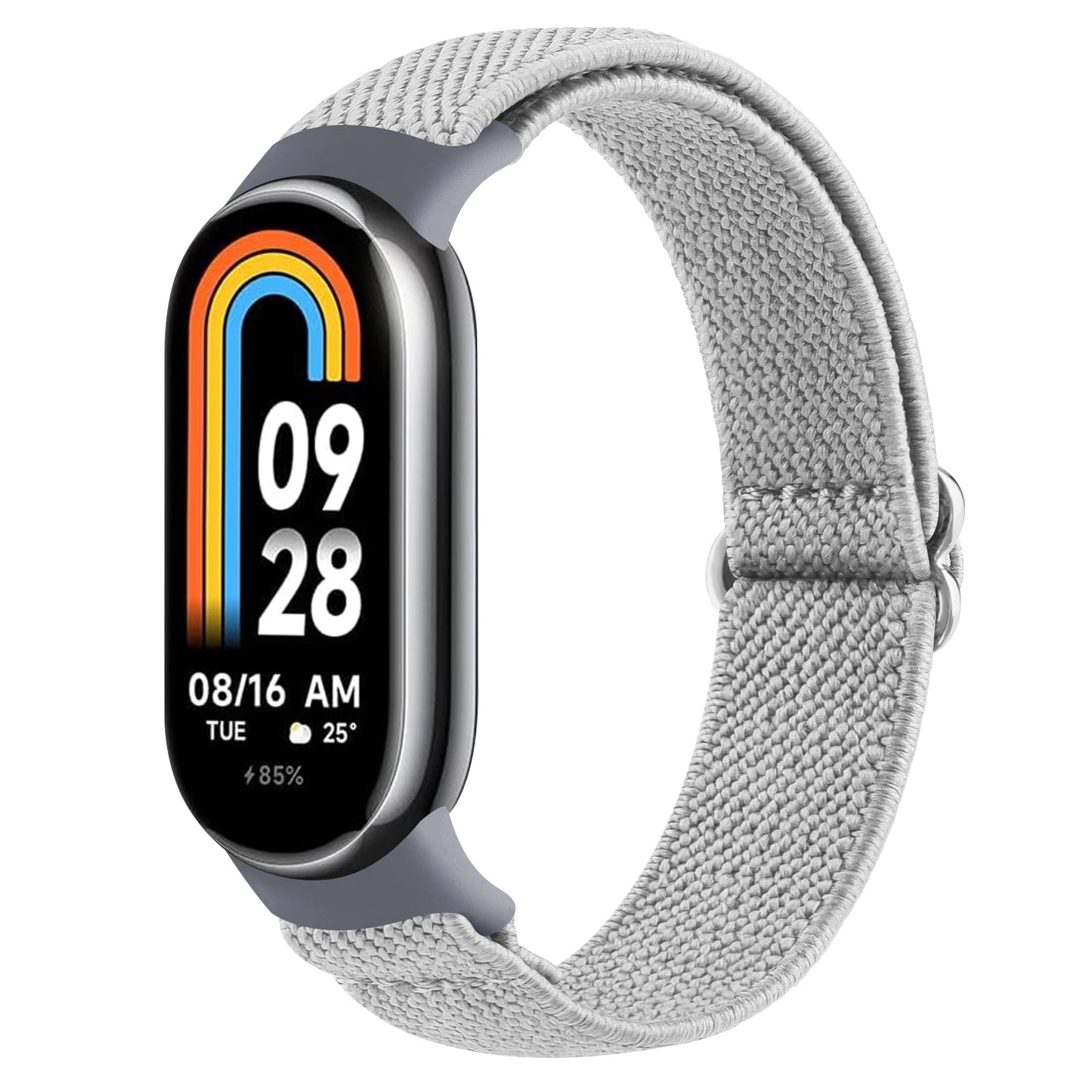 Nylon Loop Strap For Xiaomi Smart Band 9 8 Watchband Replacement NFC Elastic Wristband for Xiaomi Smart Band 9 8 Correa Bracelet
