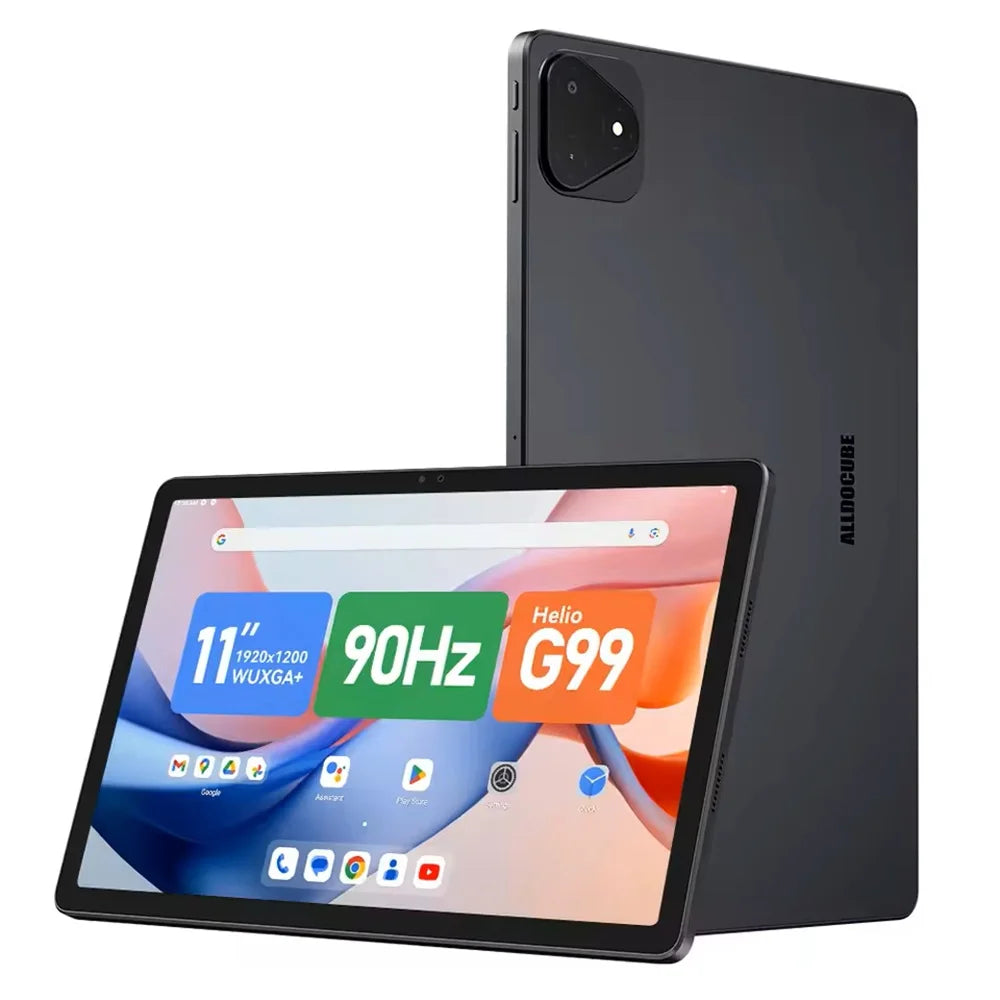 Alldocube iplay 60 pro 11 inch Tablet 6GB+6GB RAM 128GB ROM Android 14 Helio G99 4G LTE+Wi-Fi 90Hz Display 4 Speakers