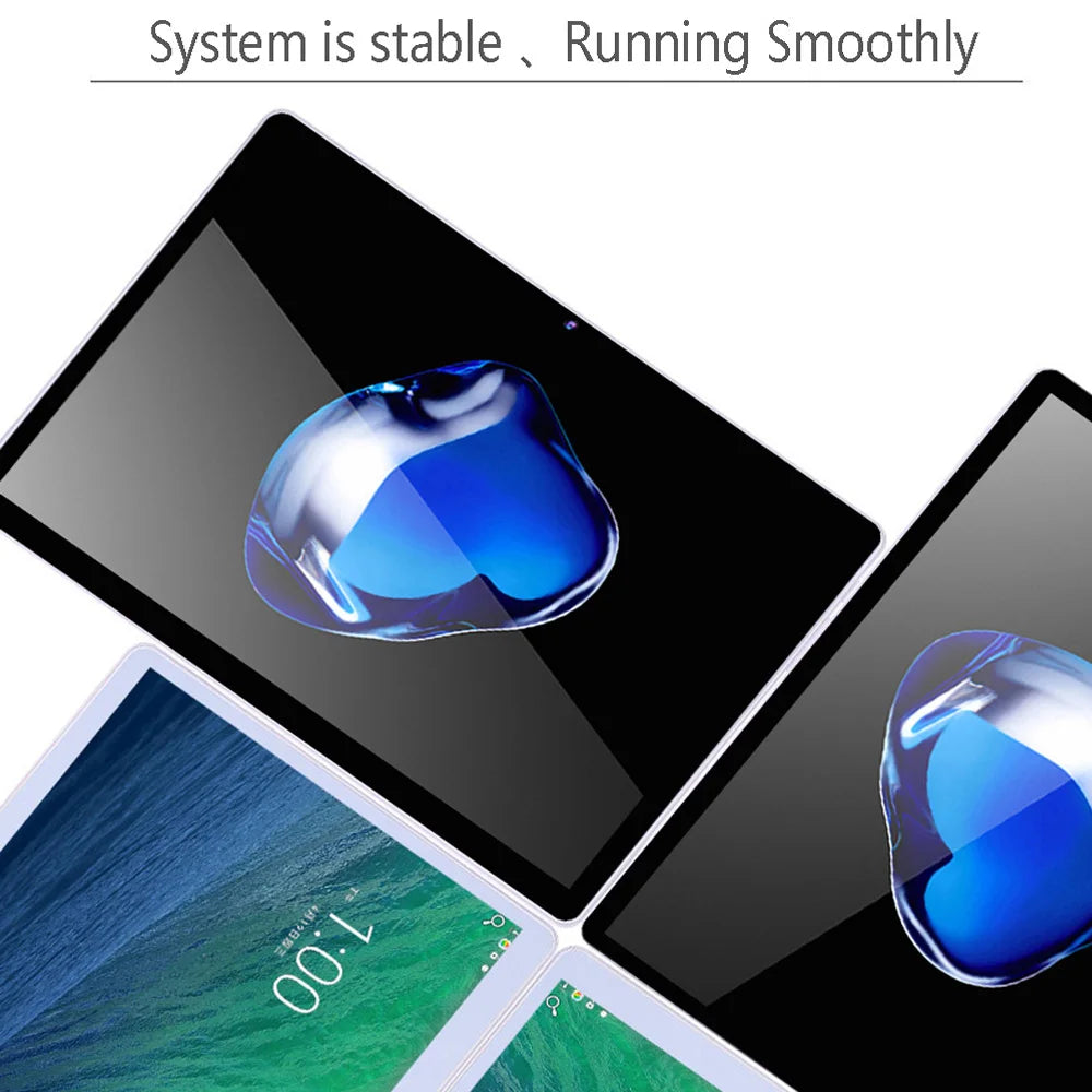 New 10.1 Inch Global Version Tablet Pc Octa Core Google Play 3G Phone Call Dual SIM Card WiFi Bluetooth 4GB RAM 64GB ROM Tablets