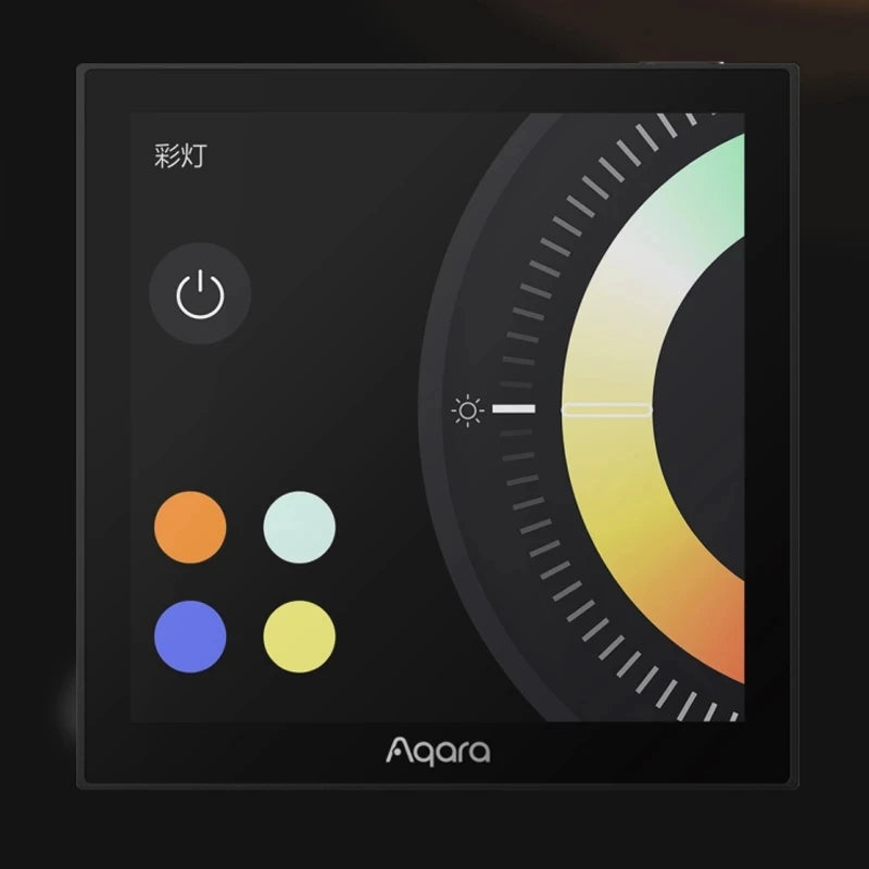 Aqara Smart Scene panel Switch S1 3.95 inch Touch Screen Voice Light Control AI Gesture Recognition For HomeK Aqara Home App