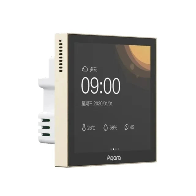 Aqara Smart Scene panel Switch S1 3.95 inch Touch Screen Voice Light Control AI Gesture Recognition For HomeK Aqara Home App