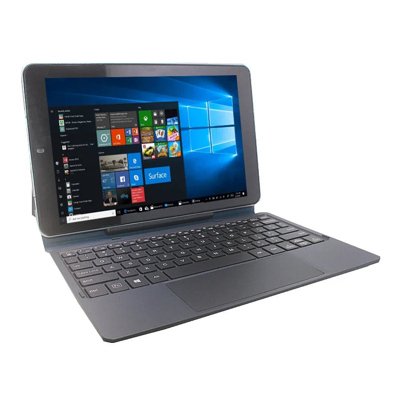 2 In1 Mini PC Tablet PC 10.1'' W102 WINDOWS 10 Z8350 Quad Core WIFI Dual Camera 1280 x 800 IPS Screen HDMI-Compatible