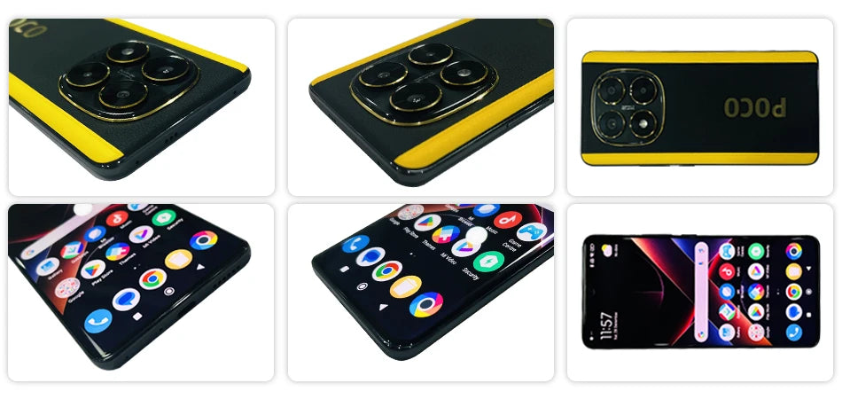 Global Version POCO X7 Smartphone 6.67" CrystalRes 1.5K FloW AMOLED Curved Display 50MP Main Camera 45W Turbo Charging NFC