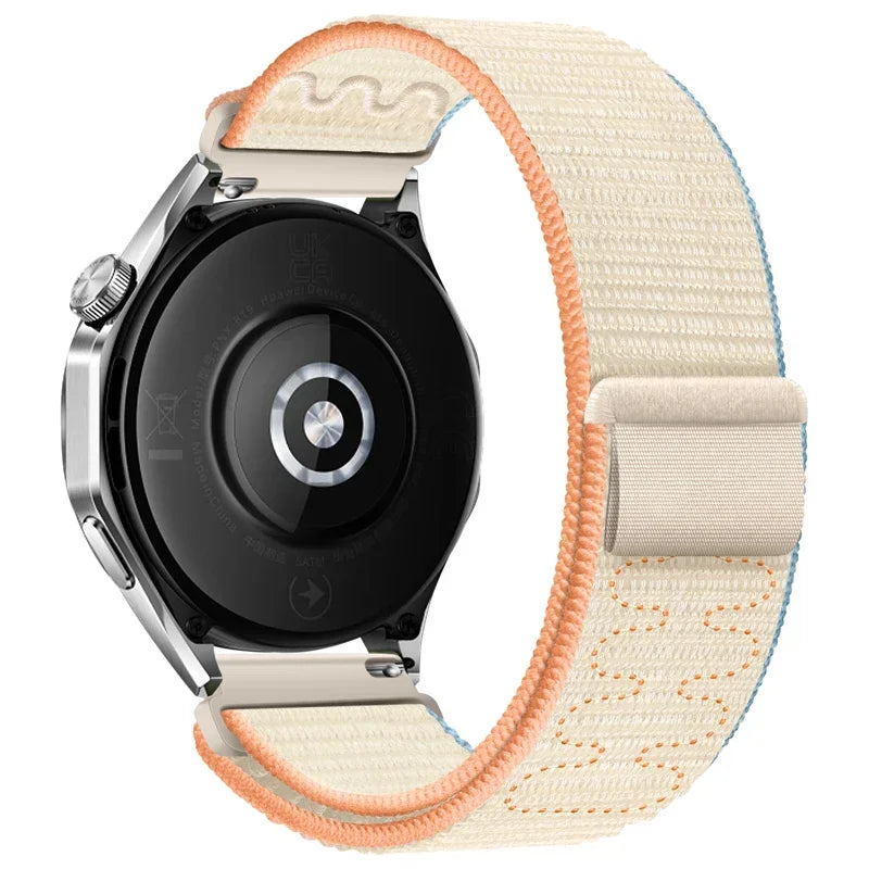 Nylon Loop Strap for Samsung Watch 6/5/5Pro 4/6 Classic Huawei Watch 4/3/GT3 20mm 22mm Bracelet Wristband Amazfit GTS/GTR 4 3