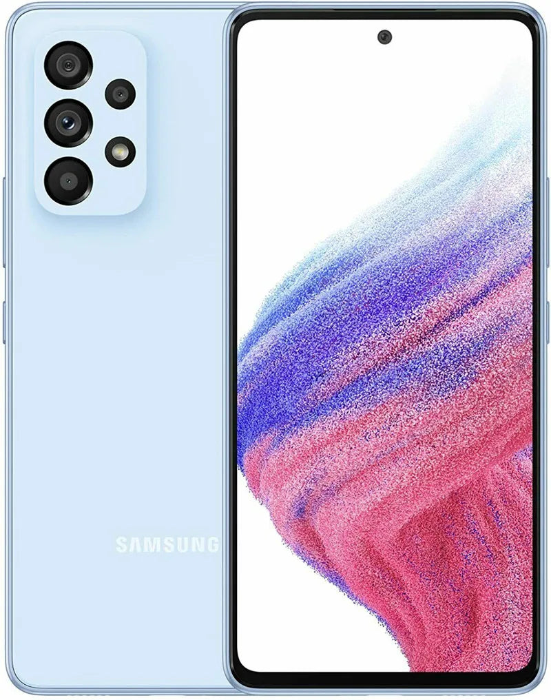 Samsung Galaxy A53 5G A536U1 A536B A536E A5360 6.5" 6GB RAM 128/256GB Octa Core Exynos NFC Original Android Cell Phone