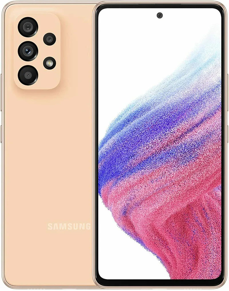 Samsung Galaxy A53 5G A536U1 A536B A536E A5360 6.5" 6GB RAM 128/256GB Octa Core Exynos NFC Original Android Cell Phone