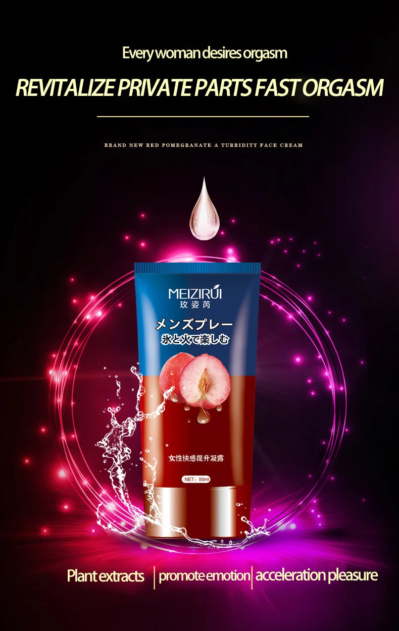Orgasm Enhancer Stimulant Gel Cream Moisturizing Aphrodisiac Enhancement Lubricant Stimulant Female Vaginal Tightening Gel