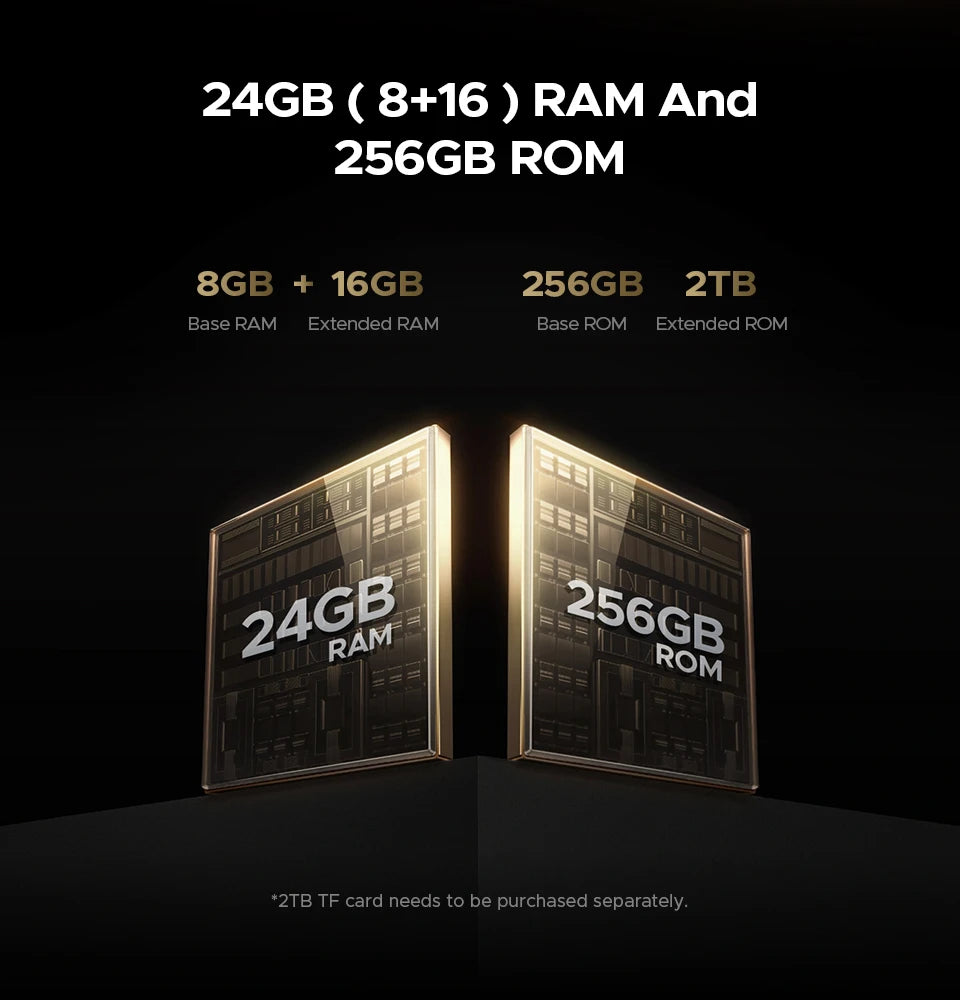 Global Version DOOGEE V Max S 5G Rugged Phone 24GB(8+16) 256GB 6.58" 120Hz 22000mAh Battery 108MP Camera Dual Camping Lights