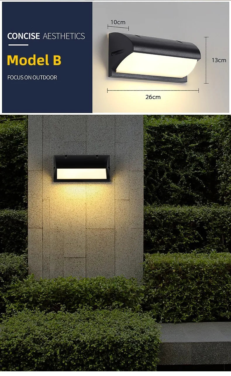 Extra Large LED outdoor lights waterproof IP65 Motion Sensor light led outdoor wall light outdoor lighting outdoor wall lamp