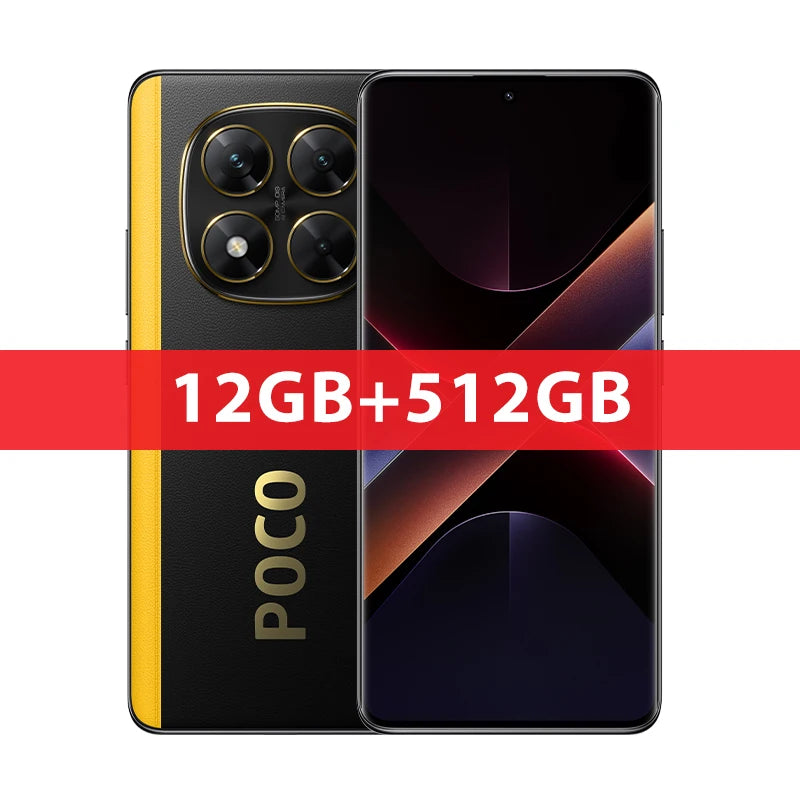 Global Version POCO X7 Smartphone 5110mAh 45W 50MP Camera Dimensity 7300-Ultra 6.67"120Hz AMOLED Display IP68 Xiaomi HyperOS NFC