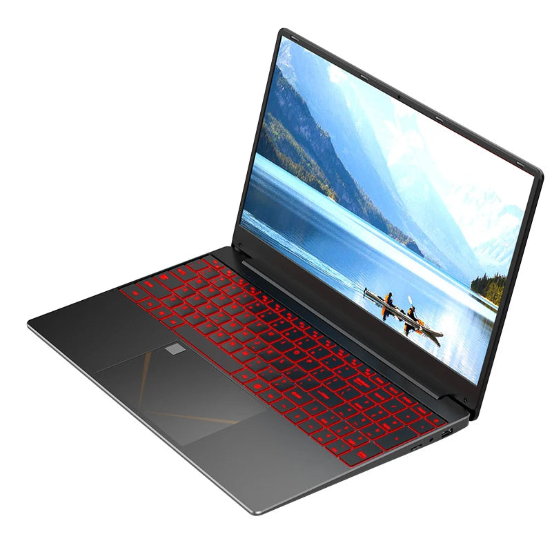 15.6" PA156 Laptop Computer Win11 Intel N5095 16G 128G/256G/512G Notebook Netbook Backlit Keyboard WIFI HD BT4.0 USB3.0 3.0MP