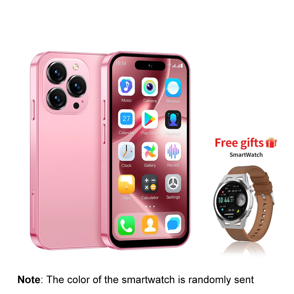 SERVO S16 Mini 4.0" Display Smartphone Android 10.0 3G WCDMA Dual SIM Standby 2GB+16GB Play Store WiFi Cute Cellphone Free Gifts