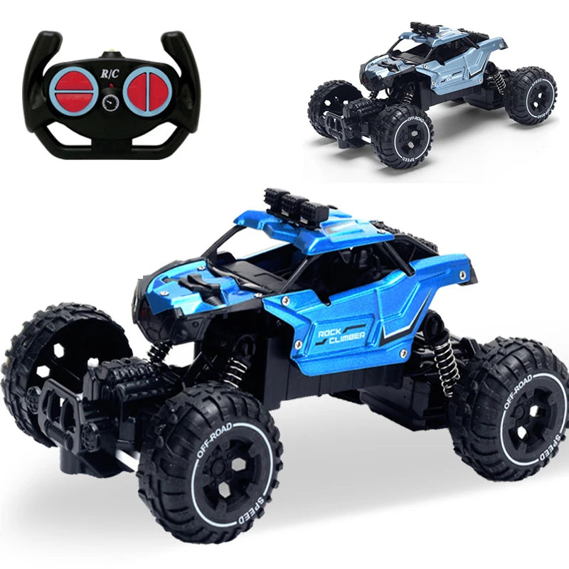 Alloy High-Speed Drift 2.4GH Radio Controlled Toy Vehicles Car Charging Remote Control For Kids Children Boys Creative Cool Gift