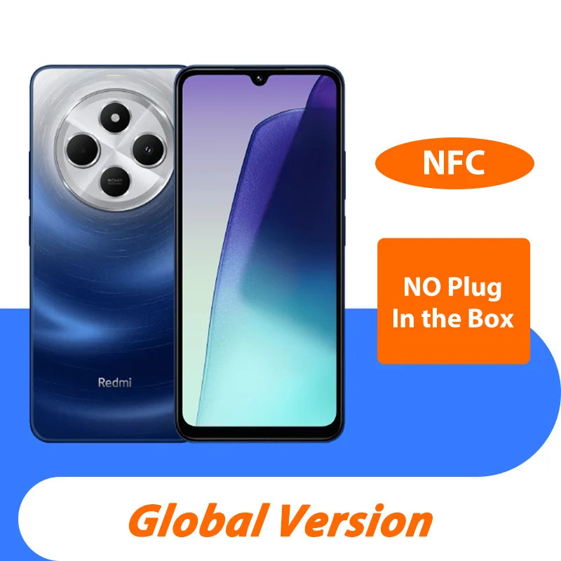 Global Version Xiaomi Redmi 14C Smartphone Immersion 6.88'' 120Hz Display 50MP AI Dual Camera Massive 5160mAh Battery