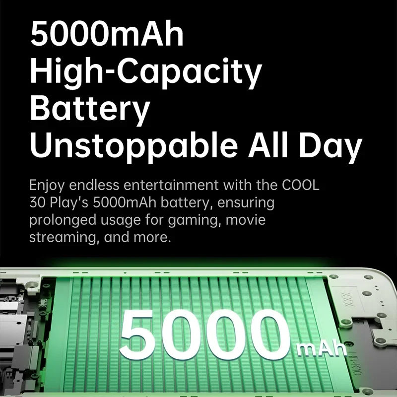Global Version coolpad COOL 30 Play Smartphone NFC 6.79" HD+ 90Hz Punch-Hole Screen Helio G99 64MP Triple Camera 5000mAh Battery