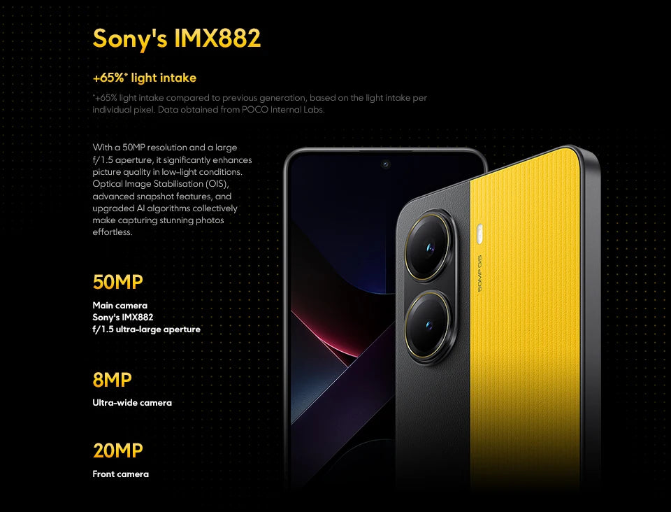 POCO X7 Pro 5G Global Version NFC Mobile Phone 256GB / 512GB Dimensionality 8400-Ultra 6.67 120Hz 90W 6000mAh Display