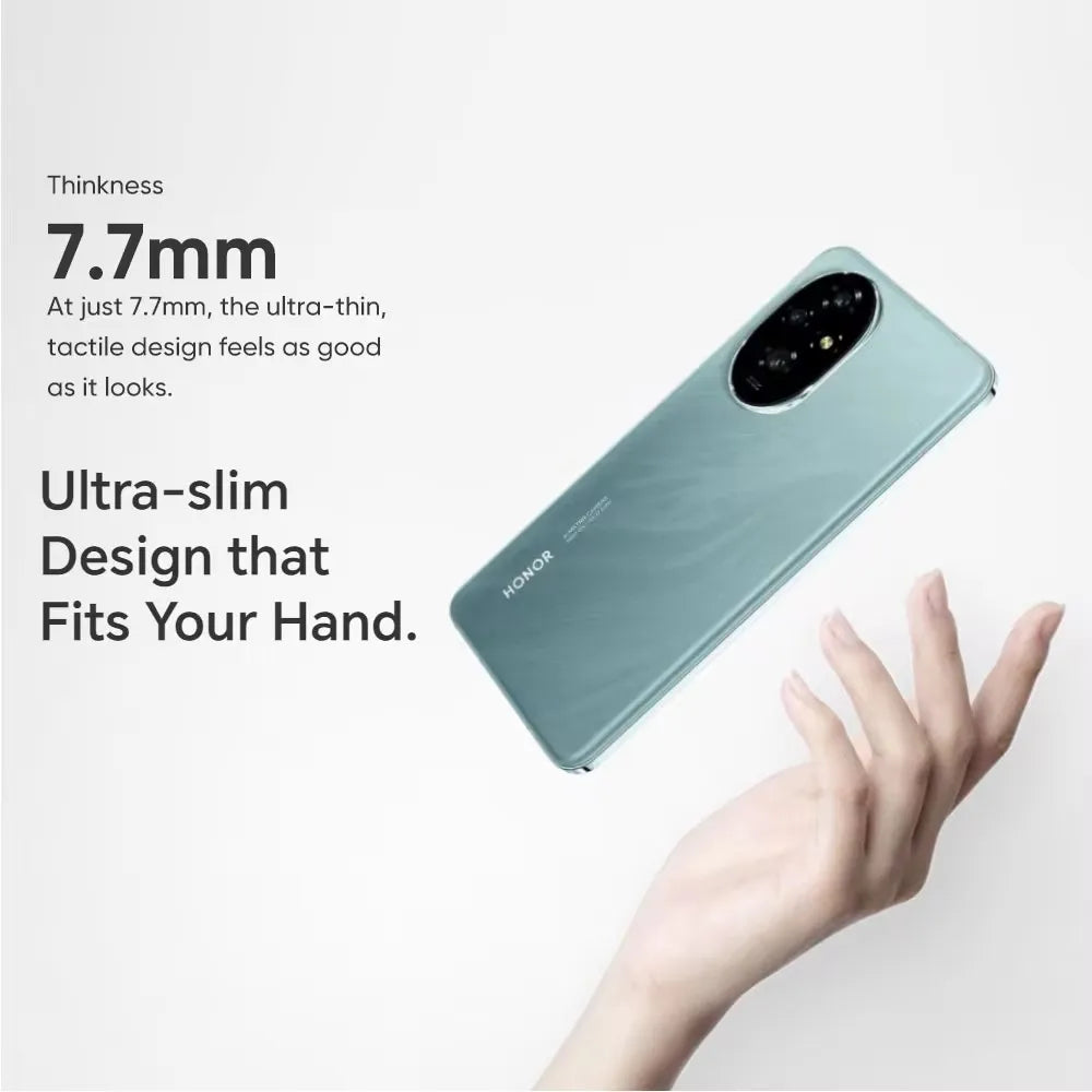2024 Original HONOR 200 Global Version Snapdragon 7 Gen 3 5G Smartphone 6.7'' AMOLED Display Support HONOR 100W SuperCharge NFC