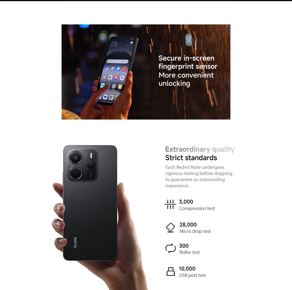 【World Premiere】Global Version Xiaomi Redmi Note 14 MediaTek Helio G99-Ultra 108MP AI Camera 6.67" AMOLED 120Hz Display 5500mAh