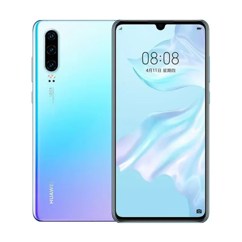 Global,HUAWEI-P30,Smartphone Android,6.1 inch,8GB RAM 256GB ROM,4G Mobile phones,40MP,Google Play Store,Dual SIM,Cellphones