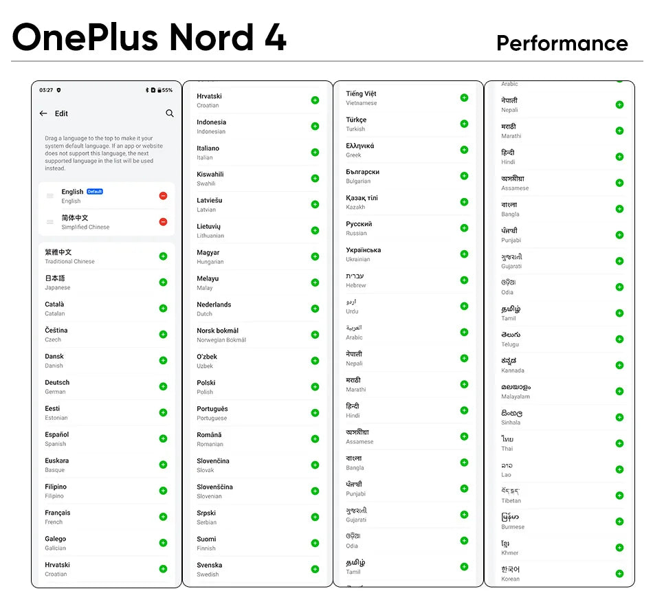 5G OnePlus Nord 4 Smartphone 100W Fast Charging Snapdragon 7 Gen 3 6.74'' 120Hz OLED Display 50MP Camera NFC Global Version