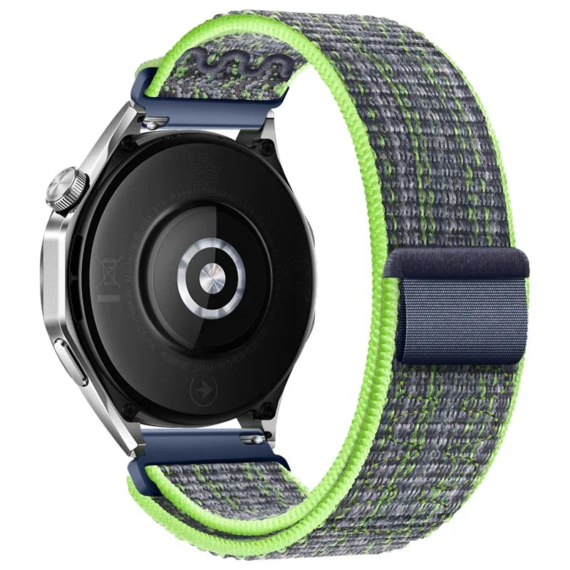 Nylon Loop Strap for Samsung Watch 6/5/5Pro 4/6 Classic Huawei Watch 4/3/GT3 20mm 22mm Bracelet Wristband Amazfit GTS/GTR 4 3