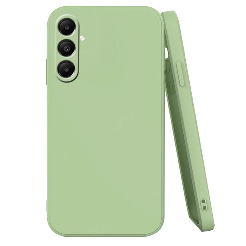 For Samsung Galaxy A05S Case Cover Samsung A05S Capas Liquid Silicone Soft TPU Cover Samsung A14 A34 A54 A24 A25 A05 A05S Fundas