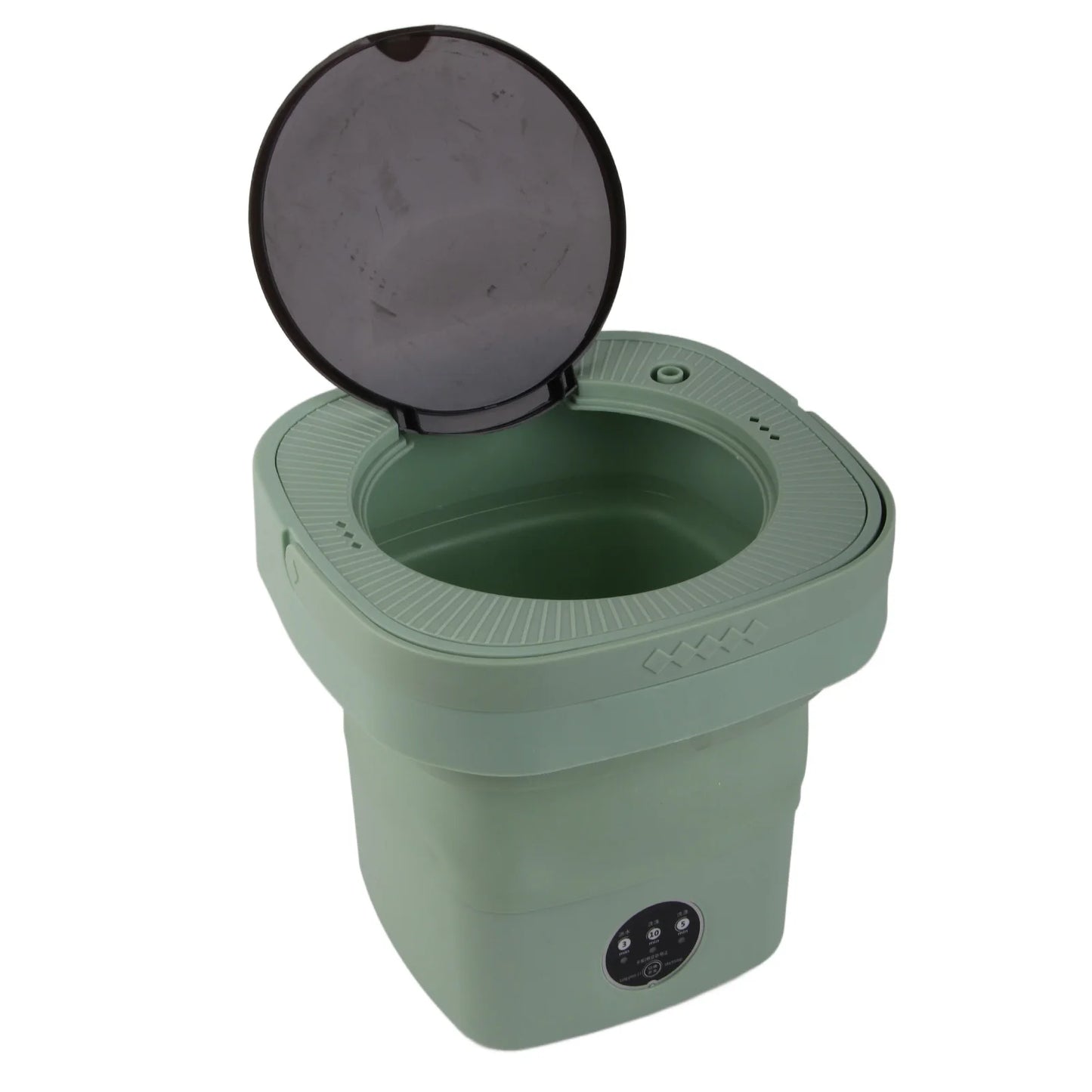 Foldable Washing Machine High Speed 6.5L Large Capacity Soft Semi Spin Drying