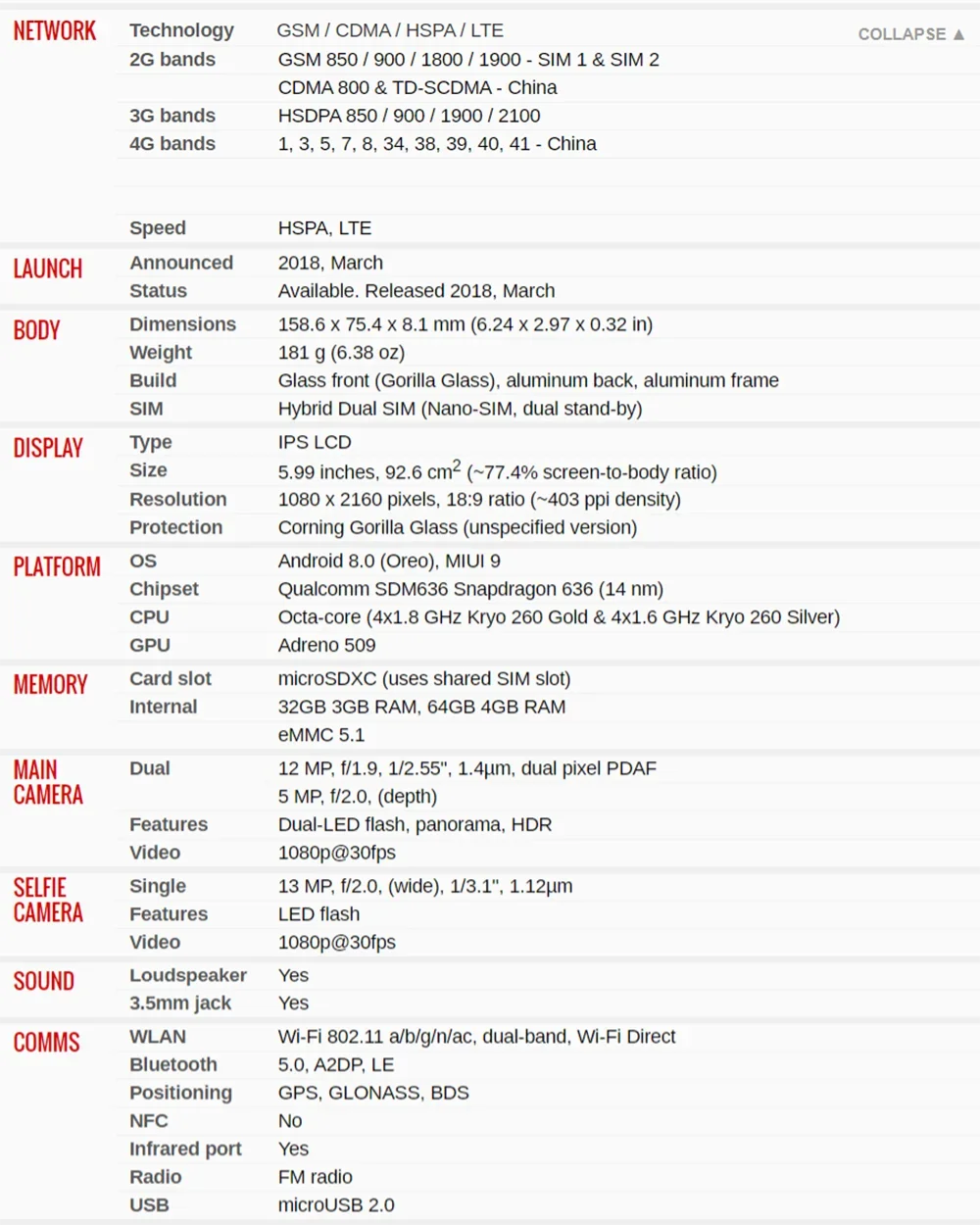 Original Xiaomi Redmi Note 5 PRO Dual SIM 5.99'' CellPhone 6GB 128GB 12MP+5MP+13MP Snapdragon 636 Octa-Core 4G Mobile Phone