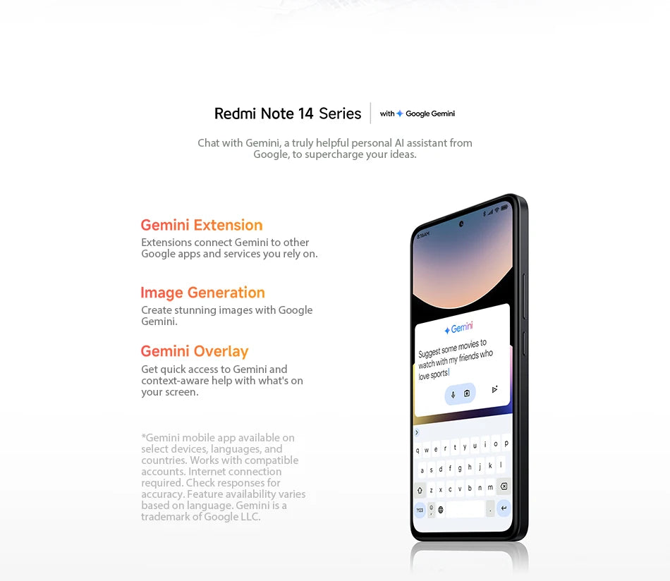 【World Premiere】Global Version Xiaomi Redmi Note 14 MediaTek Helio G99-Ultra 108MP AI Camera 6.67" AMOLED 120Hz Display 5500mAh