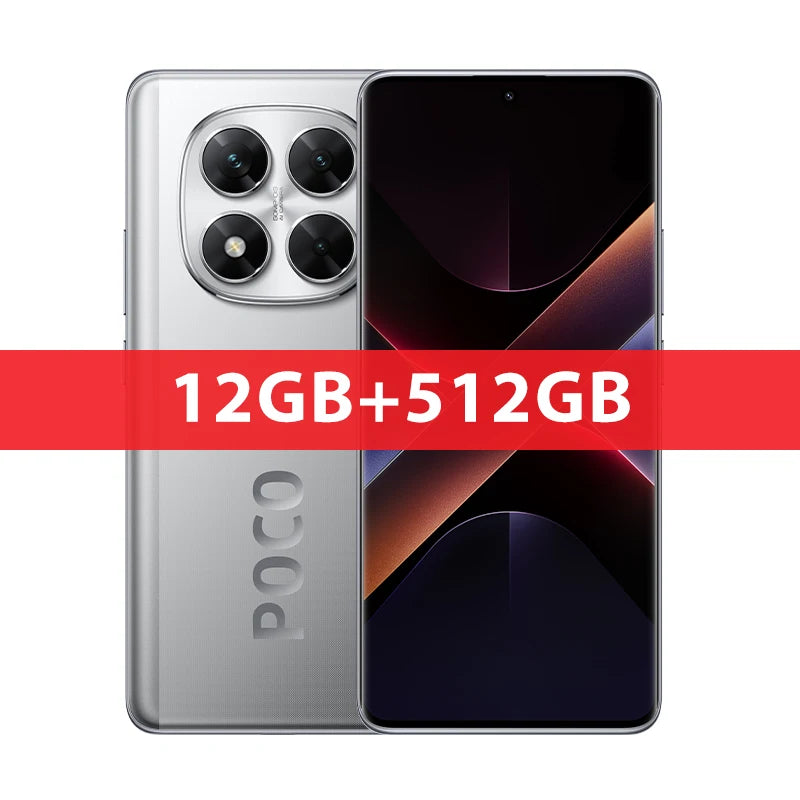 Global Version POCO X7 Smartphone 5110mAh 45W 50MP Camera Dimensity 7300-Ultra 6.67"120Hz AMOLED Display IP68 Xiaomi HyperOS NFC