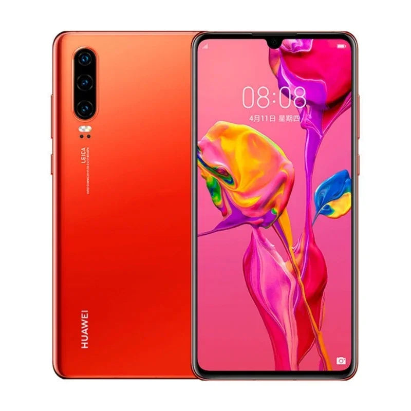 Global,HUAWEI-P30,Smartphone Android,6.1 inch,8GB RAM 256GB ROM,4G Mobile phones,40MP,Google Play Store,Dual SIM,Cellphones