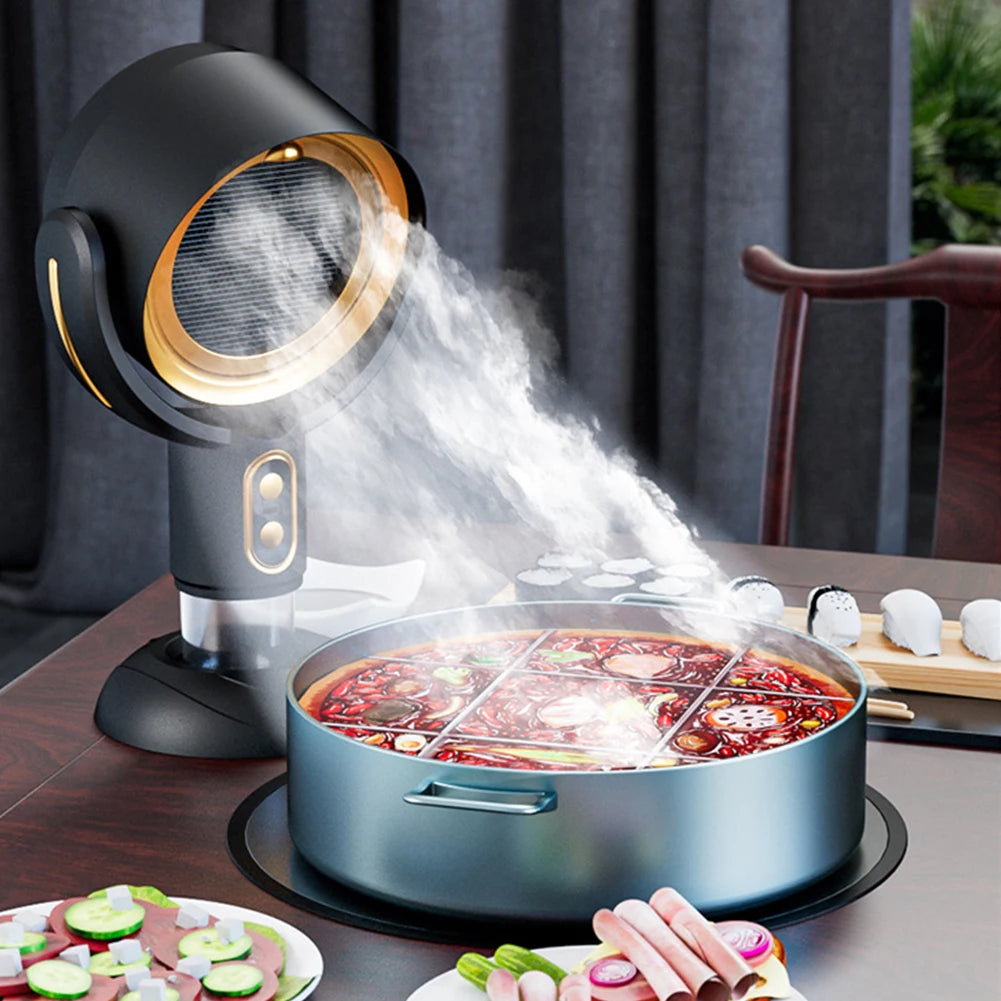 Adjustable Angle Portable Hood Mini Kitchen Desktop Range Vent Hood Rechargeable/USB Plug Table Rangehood Cooker For Cooking