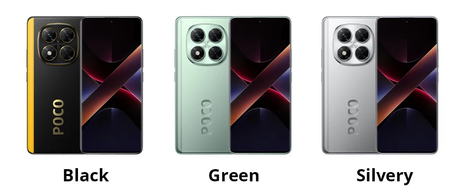Global Version POCO X7 Smartphone 6.67" CrystalRes 1.5K FloW AMOLED Curved Display 50MP Main Camera 45W Turbo Charging NFC