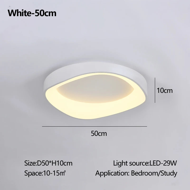 Nordic Wood Ceiling Light Round Log Walnut Remote Home Fixture LED For Study Living Room Hallway Bedroom Decoration Illumination