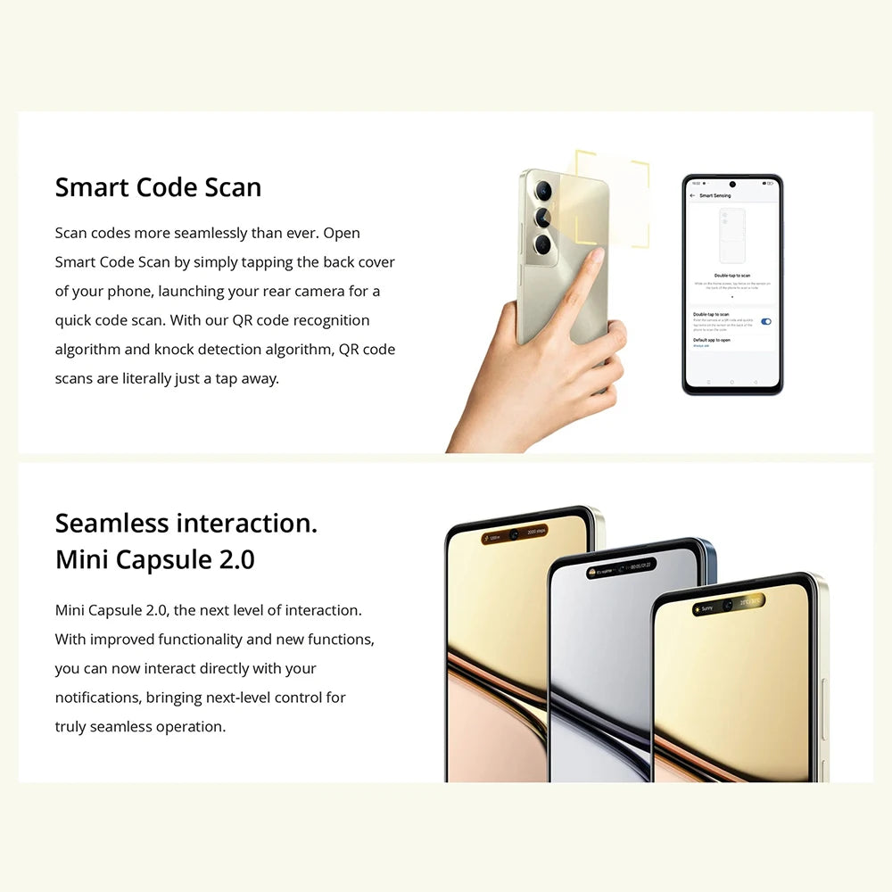 realme C65 Smartphone 50MP AI Camera 45W SUPERVOOC Charge 6.67'' Large Display 5000mAh Battery Helio G85 NFC