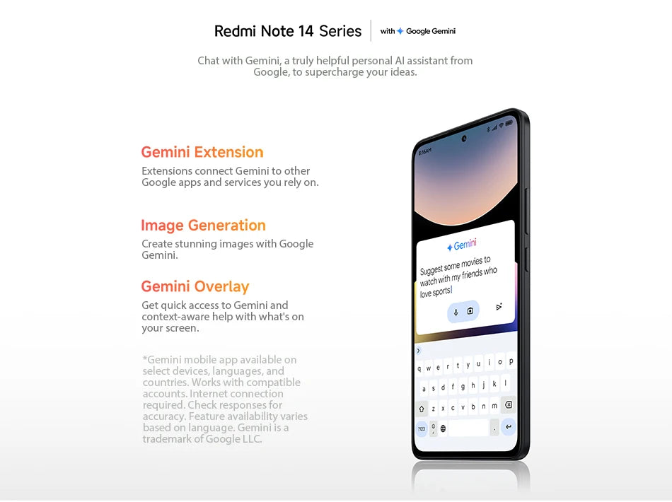 Redmi Note 14 5G Xiaomi Global Version MediaTek Dimensity 7025 Ultra 108MP Camera 45W Turbo Charging 5110mAh Battery Smartphone