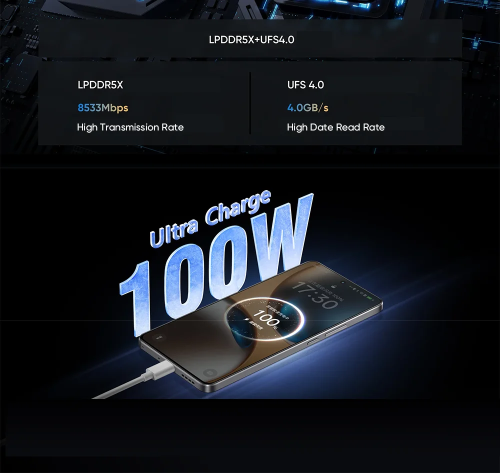 Origianl Official Rom Realme GT 7 Unlocked Simcard Region Network Dimensity 9400+ 6.8" 144Hz OLED 7200mAh 100W Ultracharge 50MP
