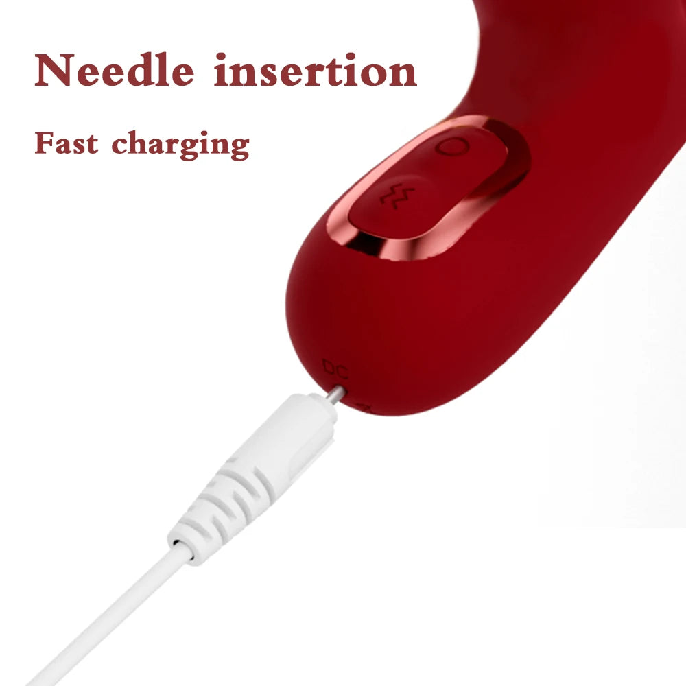 Vibrator Sucking Heating G Spot Vibrating Dildo Massager Vibrator Clitoris Sucking Clit Stimulator Female Masturbator For Women